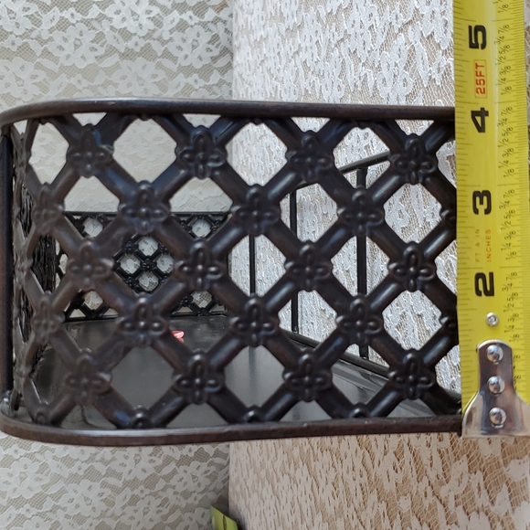 Celebrating Home Interiors Sonoma Villa Metal Shelf New 23.5"W X 6.75"H X 4"Deep - Picture 5 of 9